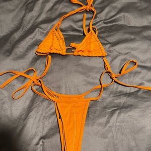 *SOLD* Matte Black Bikini